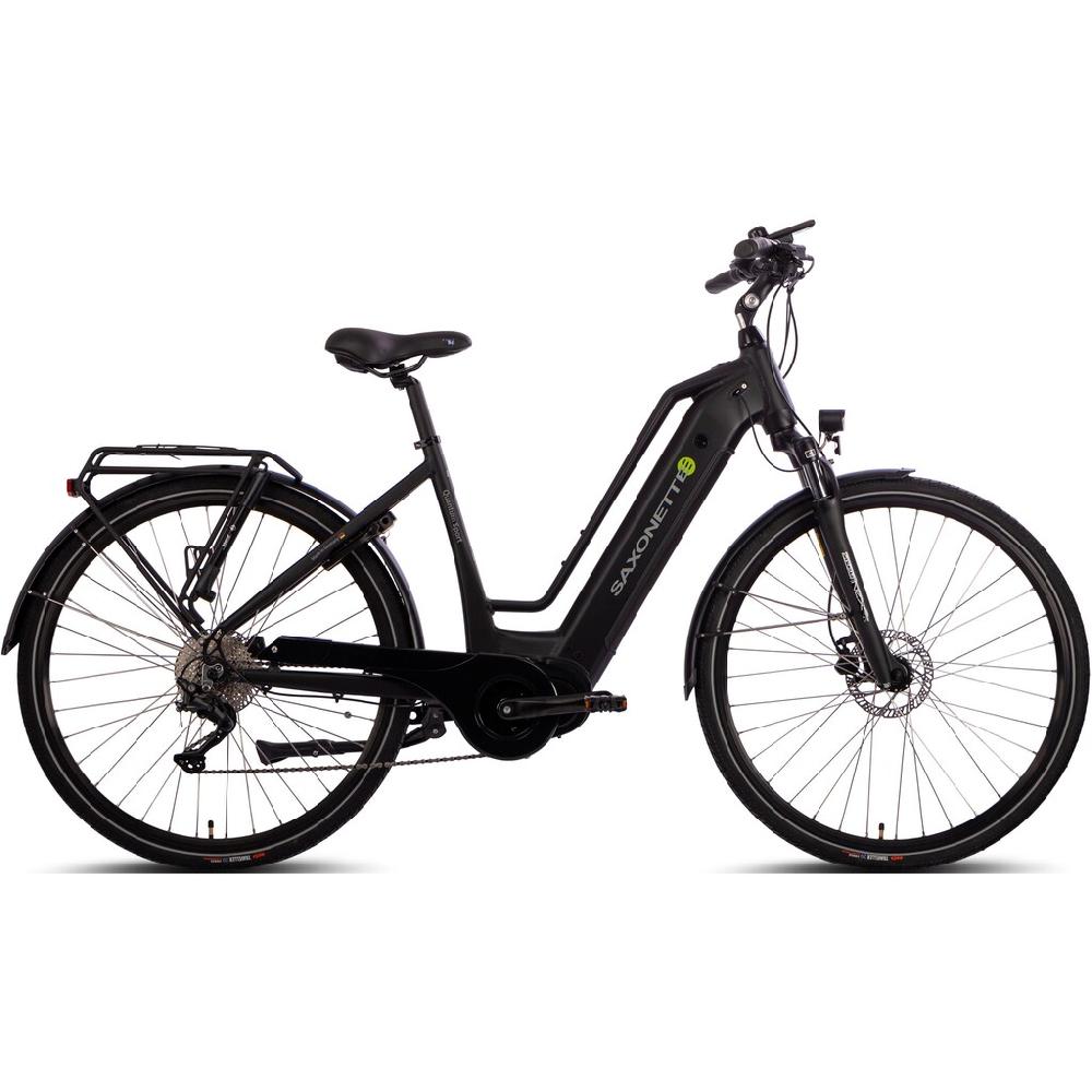 SAXONETTE E-Bike »Quantum Sport« 10 Gang Shimano Mittelmotor 250 W Pedelec Elektrofahrrad für Damen u. Herren Trekkingrad