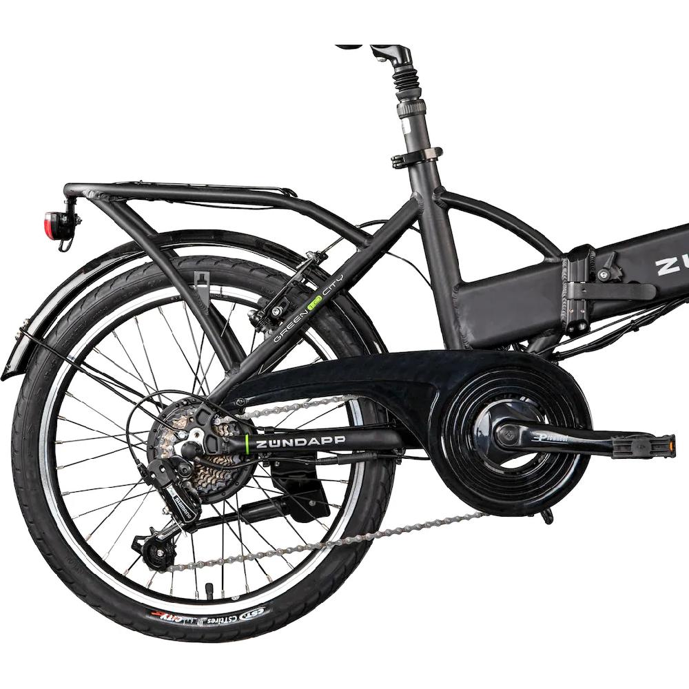 Zündapp E-Bike »Z101« 6 Gang Shimano Tourney Heckmotor 250 W Pedelec Elektrofahrrad für Damen u. Herren Klapprad auf Rechnung online bestellen Rabatte dieses Monats