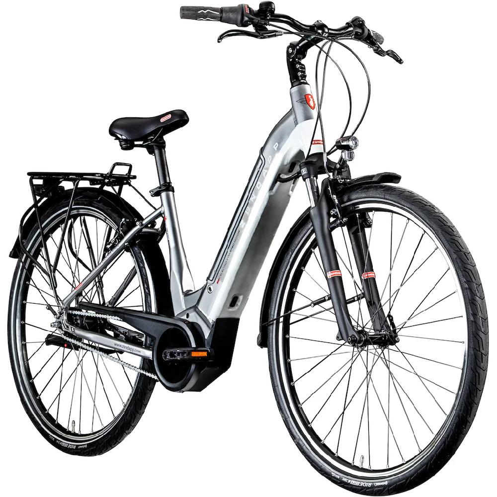 Zündapp E-Bike »Z905« 7 Gang Nexus Mittelmotor 250 W Pedelec Elektrofahrrad für Damen u. Herren Cityrad auf Raten Auslauf