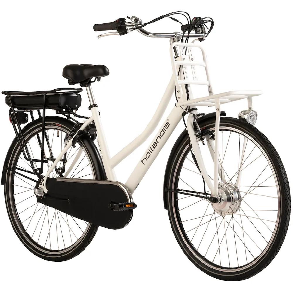 Hollandia E-Bike »Carry On« 3 Gang Shimano Nexus Frontmotor 250 W Pedelec Elektrofahrrad für Damen u. Herren Cityrad auf Rechnung Angebote