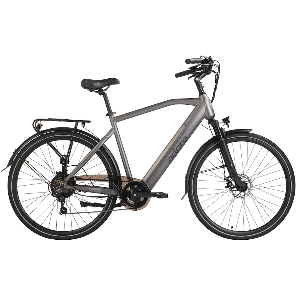Adore E-Bike »CV-190« 7 Gang Shimano Tourney Heckmotor 250 W Pedelec Elektrofahrrad für Damen u. Herren Cityrad auf Rechnung online bestellen