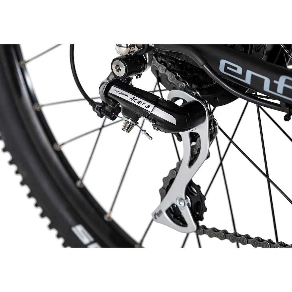 Adore E-Bike »Enforce« 24 Gang Shimano Acera Heckmotor 250 W Pedelec Elektrofahrrad für Damen u. Herren MTB Mountainbike Fabrikverkauf