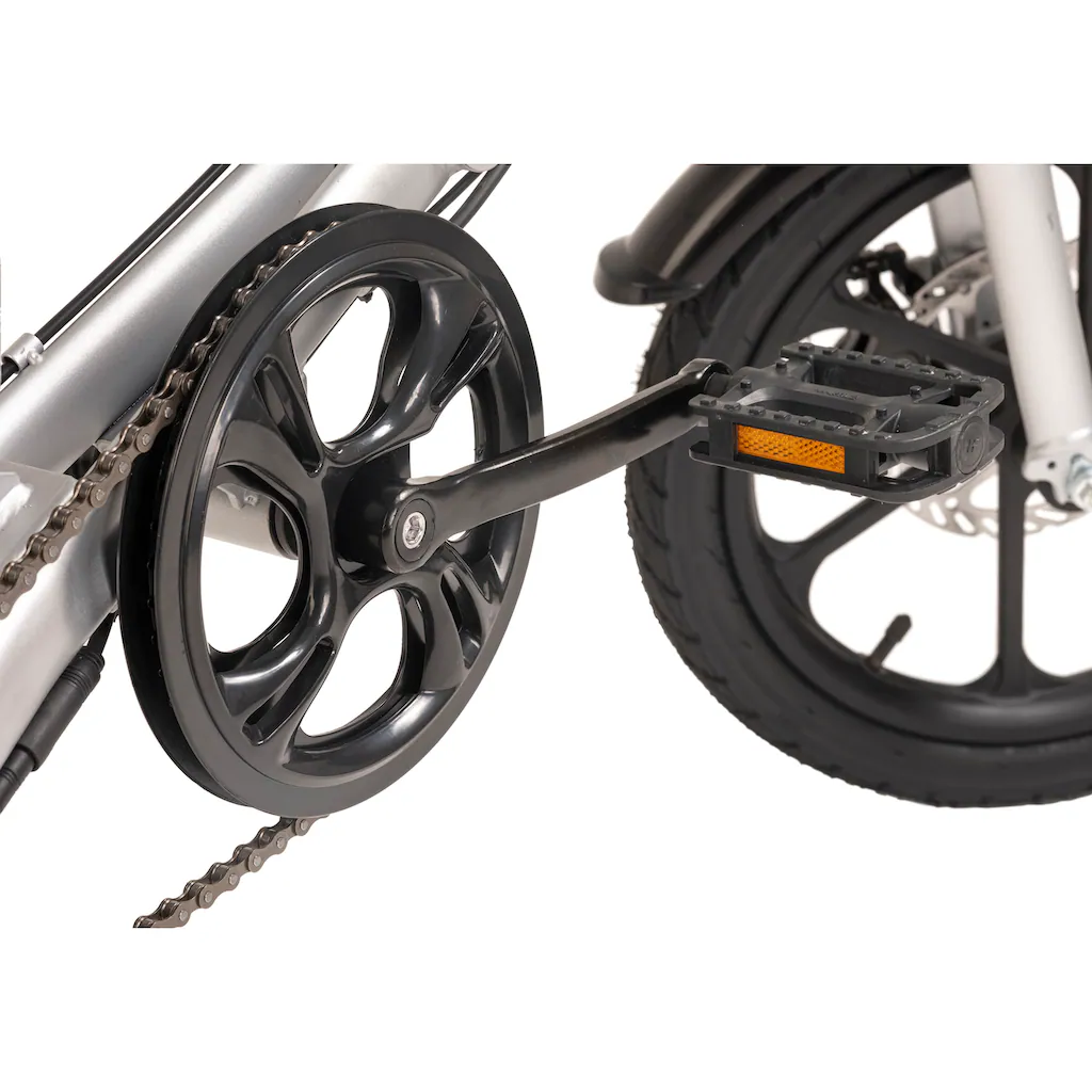 skyjet E-Bike »1S« 1 Gang Heckmotor 250 W Pedelec Elektrofahrrad für Damen u. Herren Klapprad auf Raten Meist gekauft