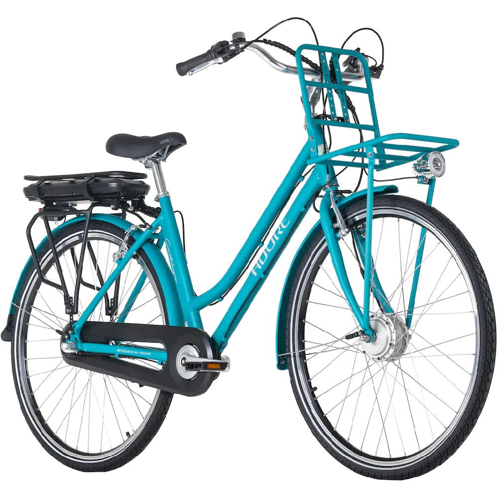 Adore E-Bike »Cantaloupe« 3 Gang Shimano Nexus Frontmotor 250 W Pedelec Elektrofahrrad für Damen u. Herren Cityrad auf Rechnung bestellen Fabrikpreis