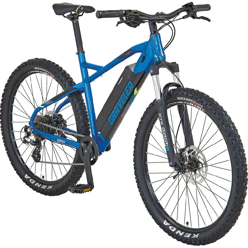 Prophete E-Bike »Graveler 22.ESM.10« 8 Gang Shimano Altus Heckmotor 250 W Pedelec Elektrofahrrad für Damen u. Herren MTB Mountainbike auf Rechnung online bestellen Günstig kaufen