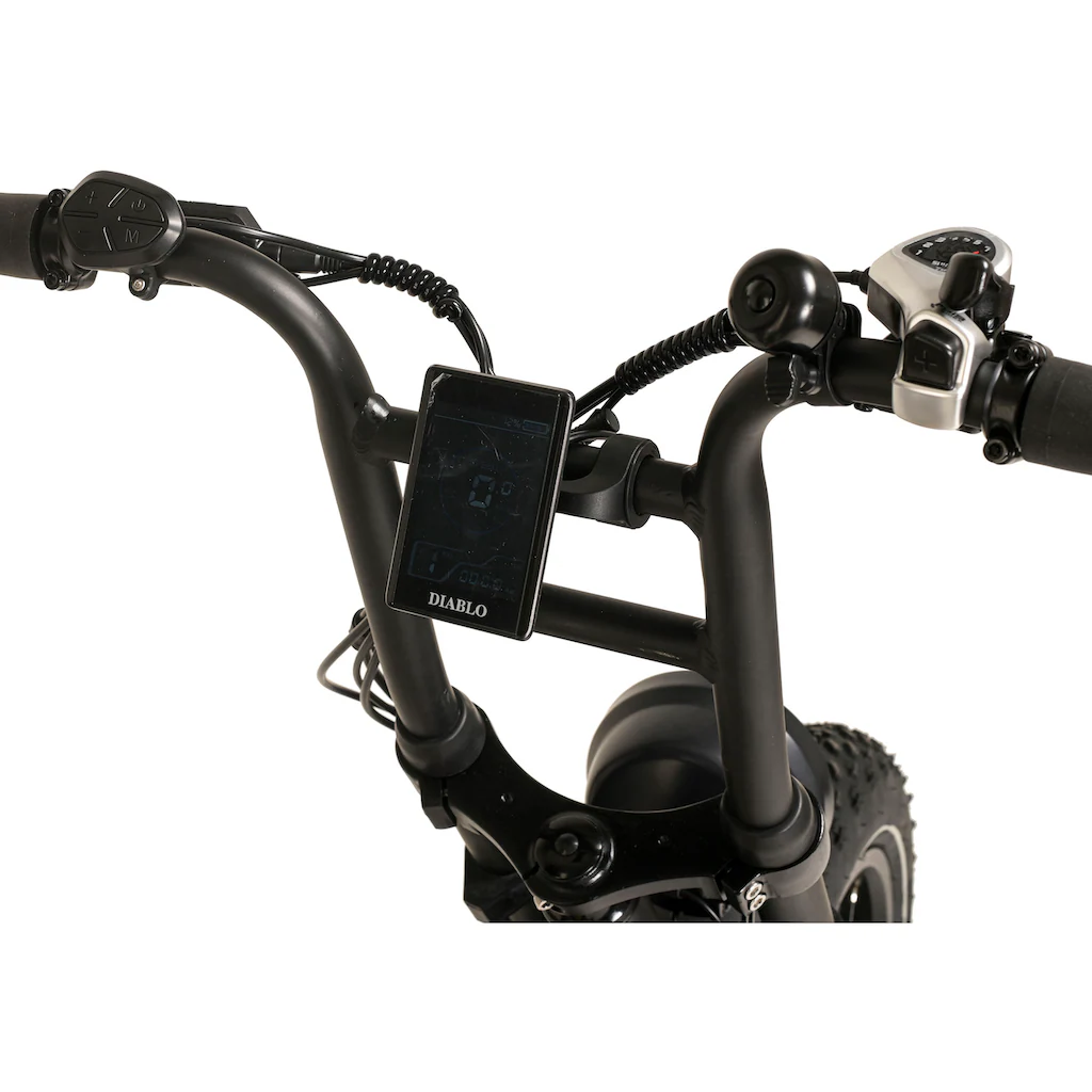 DIABLO BIKES E-Bike »Fat E-Bike 20" Kompakt Bike Zipper RH 50 cm« 7 Gang Shimano Tourney Heckmotor 250 W Pedelec Elektrofahrrad für Damen und Herren auf Rechnung kaufen Großer Ausverkauf