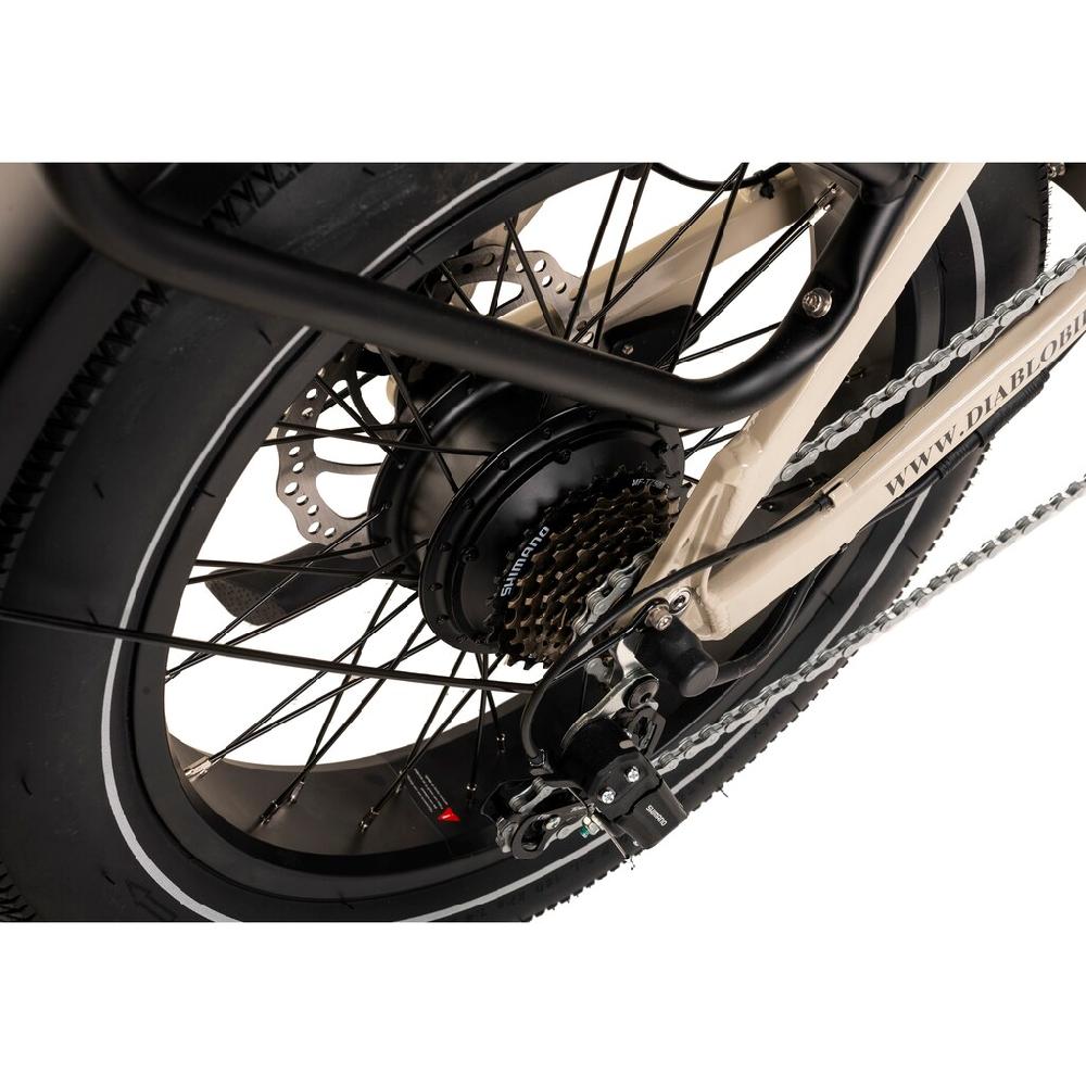 DIABLO BIKES E-Bike »Storm« 7 Gang Shimano Tourney Heckmotor 250 W Pedelec Elektrofahrrad für Damen u. Herren Cityrad auf Rechnung Heißer Verkauf