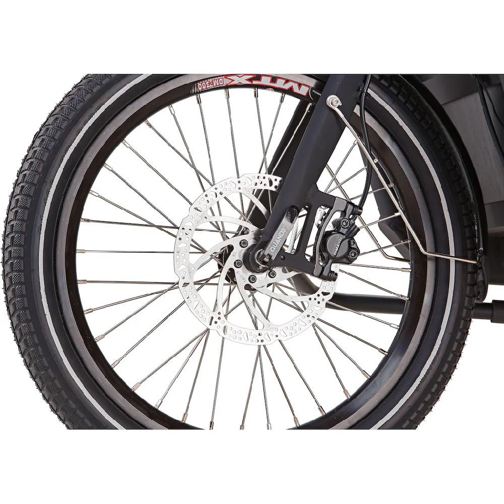 Prophete E-Bike »CARGO 22.ETL.20« 8 Gang Shimano Acera Mittelmotor 250 W Pedelec Elektrofahrrad für Damen u. Herren Lastenrad auf Rechnung bestellen Saisonale Angebote