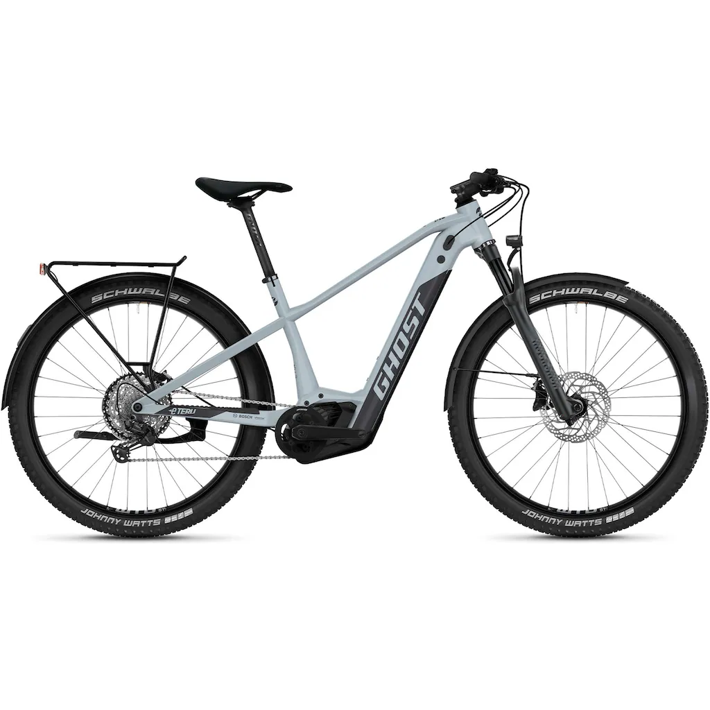 Ghost E-Bike »E-Teru B Pro EQ« 12 Gang Shimano XT RD-M8100 Mittelmotor 250 W Pedelec Elektrofahrrad für Damen u. Herren MTB Mountainbike auf Rechnung kaufen Super Sparpreis