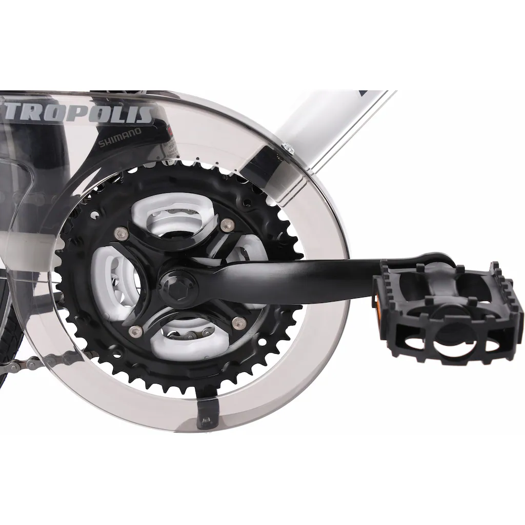 KS Cycling Trekkingrad »Metropolis« 21 Gang Shimano Tourney Schaltwerk Kettenschaltung für Damen Kettenschaltung Bis zu 50% Rabatt