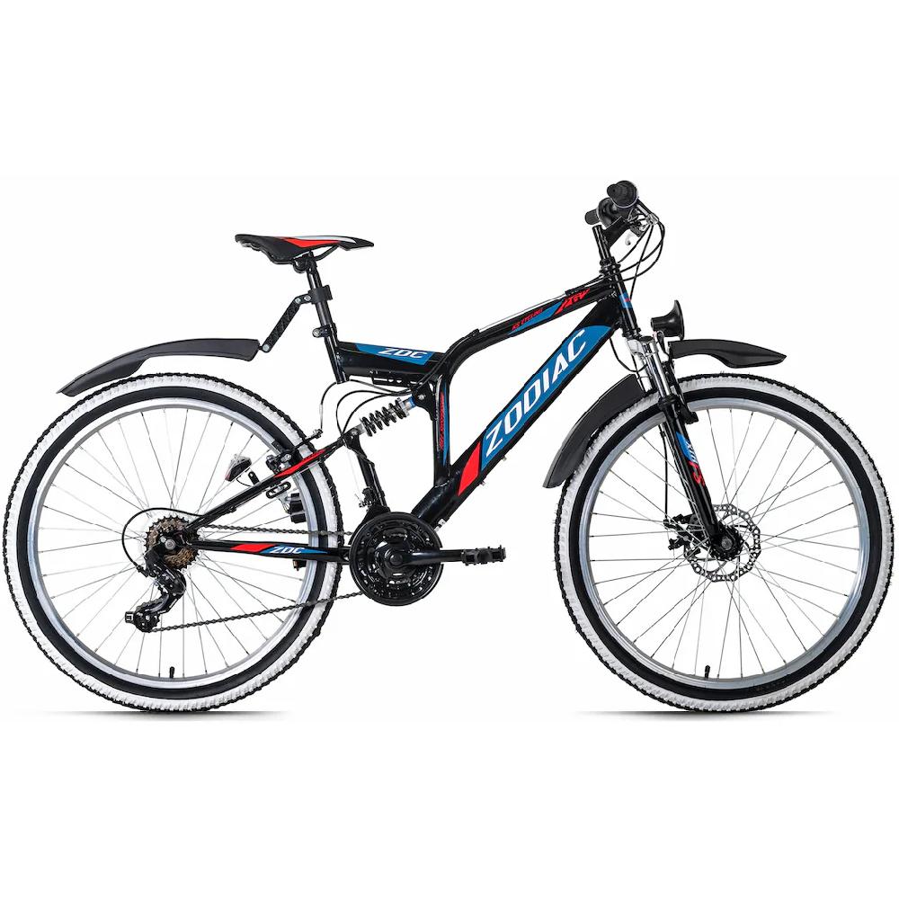 KS Cycling Mountainbike »Zodiac« 21 Gang Shimano Tourney Schaltwerk Kettenschaltung für Damen und Herren Kettenschaltung auf Rechnung online bestellen Riesige Rabatte