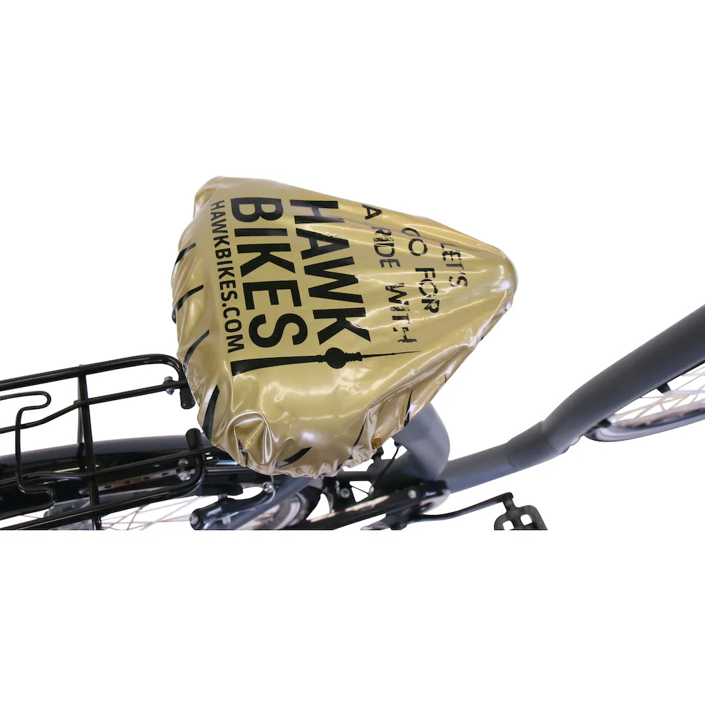HAWK Bikes Cityrad »City Comfort Deluxe Plus Grey« 7 Gang Shimano Nexus Schaltwerk für Damen und Herren auf Raten Online