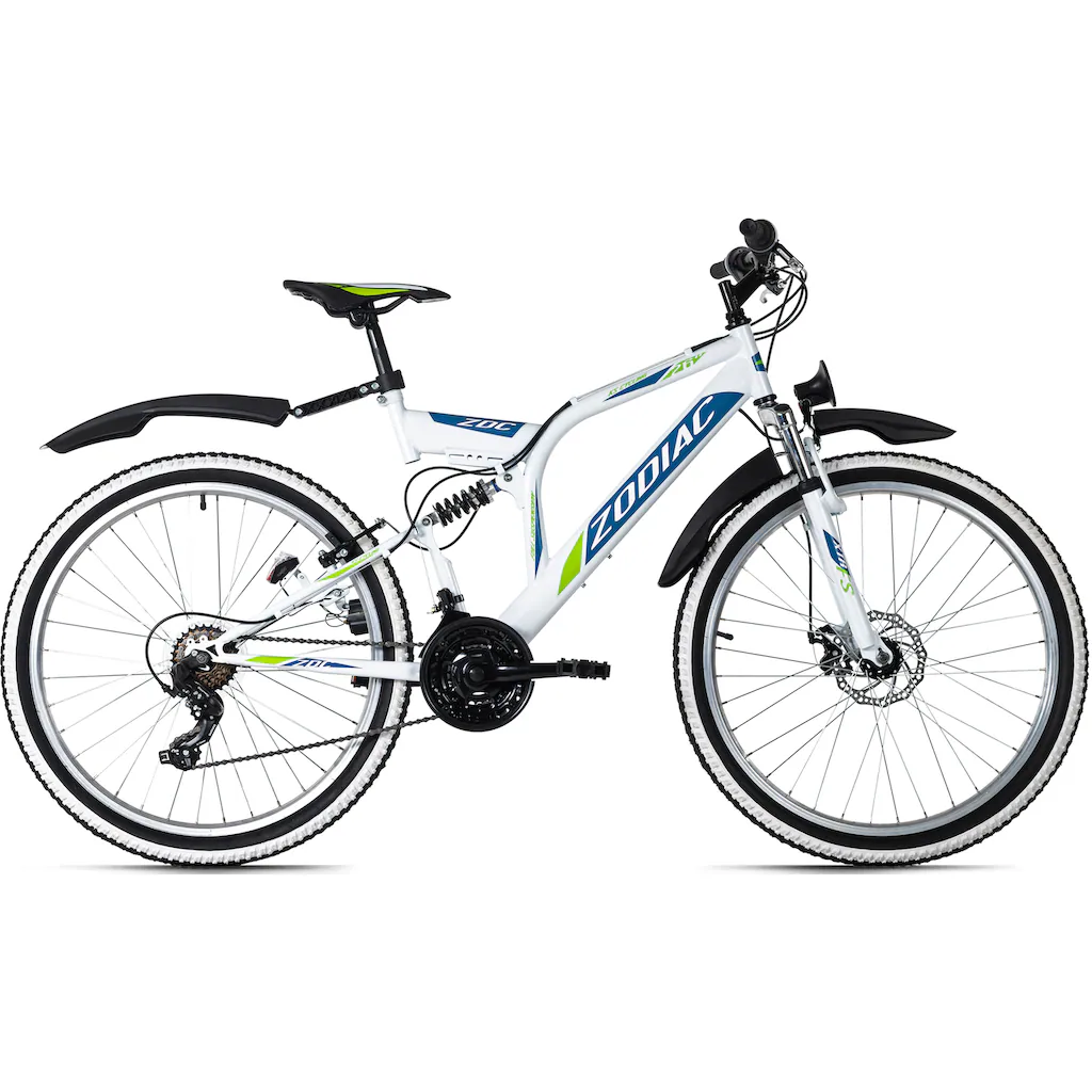 KS Cycling Mountainbike »Zodiac« 21 Gang Shimano Tourney Schaltwerk Kettenschaltung für Damen und Herren Kettenschaltung auf Rechnung online bestellen Großer Ausverkauf