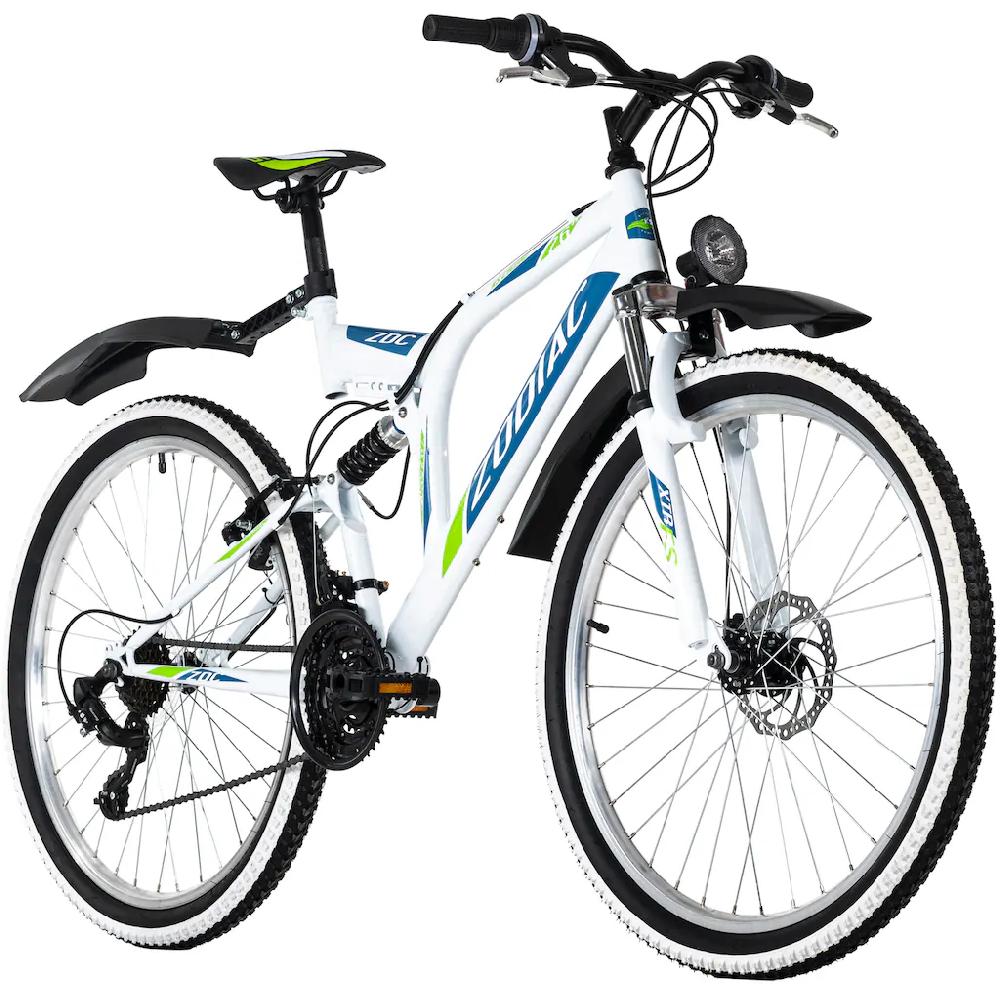 KS Cycling Mountainbike »Zodiac« 21 Gang Shimano Tourney Schaltwerk Kettenschaltung für Damen und Herren Kettenschaltung auf Rechnung online bestellen Großer Ausverkauf