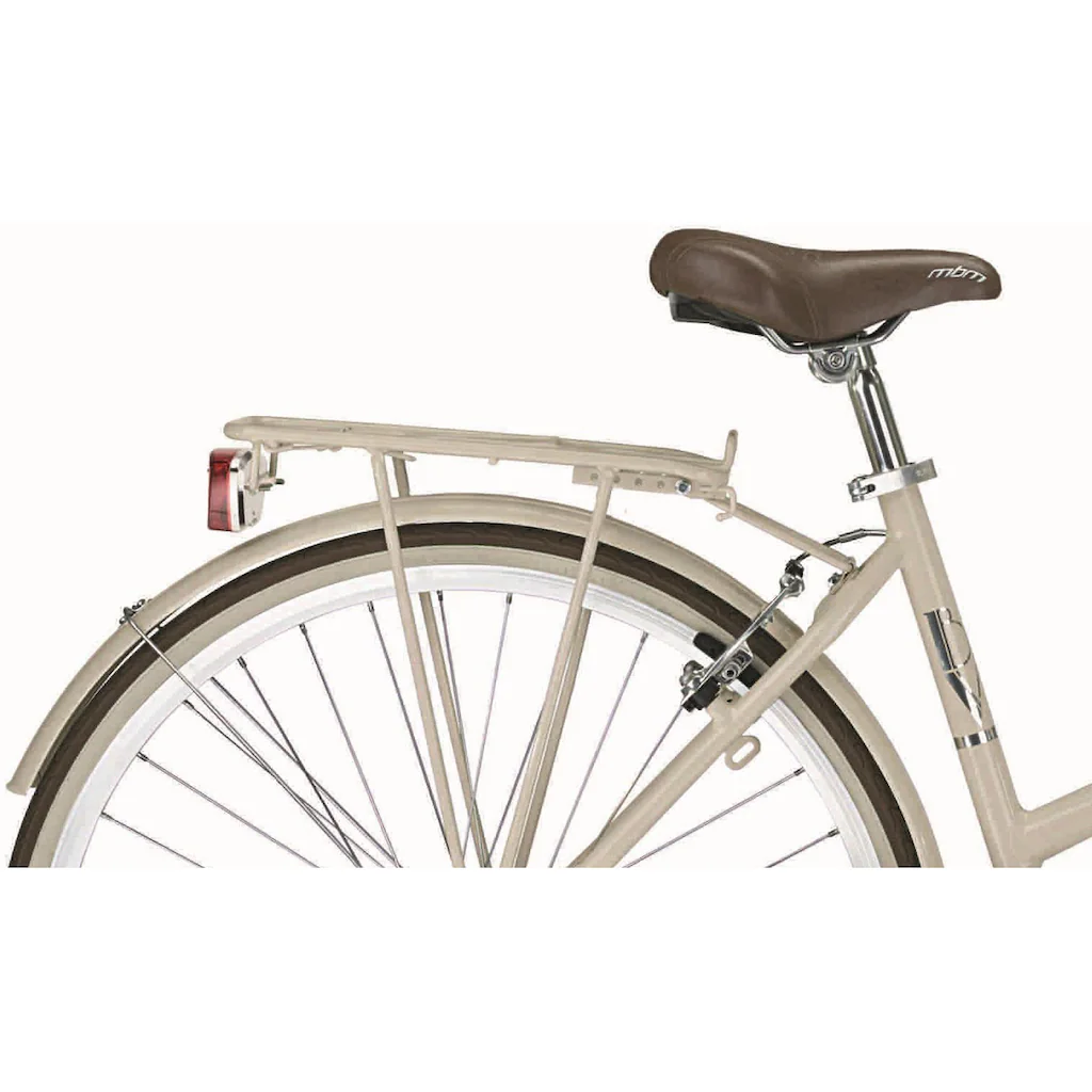 MBM Trekkingrad »New Boulevard« 18 Gang Shimano TY300 Schaltwerk Kettenschaltung für Damen Kettenschaltung auf Rechnung bestellen Cyber Monday
