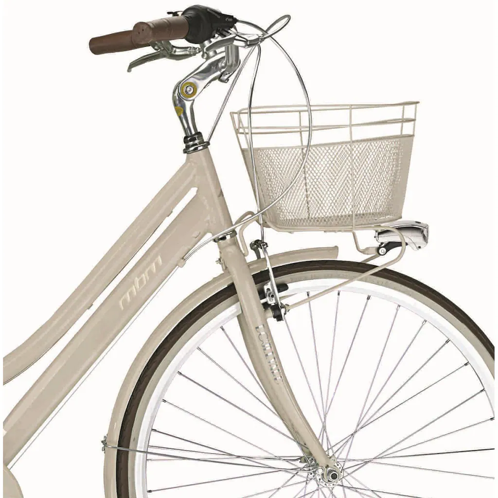 MBM Trekkingrad »New Boulevard« 18 Gang Shimano TY300 Schaltwerk Kettenschaltung für Damen Kettenschaltung auf Rechnung bestellen Cyber Monday