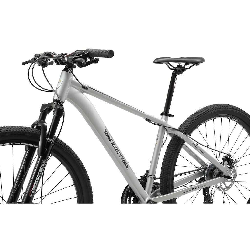 Bikestar Mountainbike 21 Gang Shimano RD-TY300 Schaltwerk Kettenschaltung für Damen und Herren Kettenschaltung Vatertagsangebot