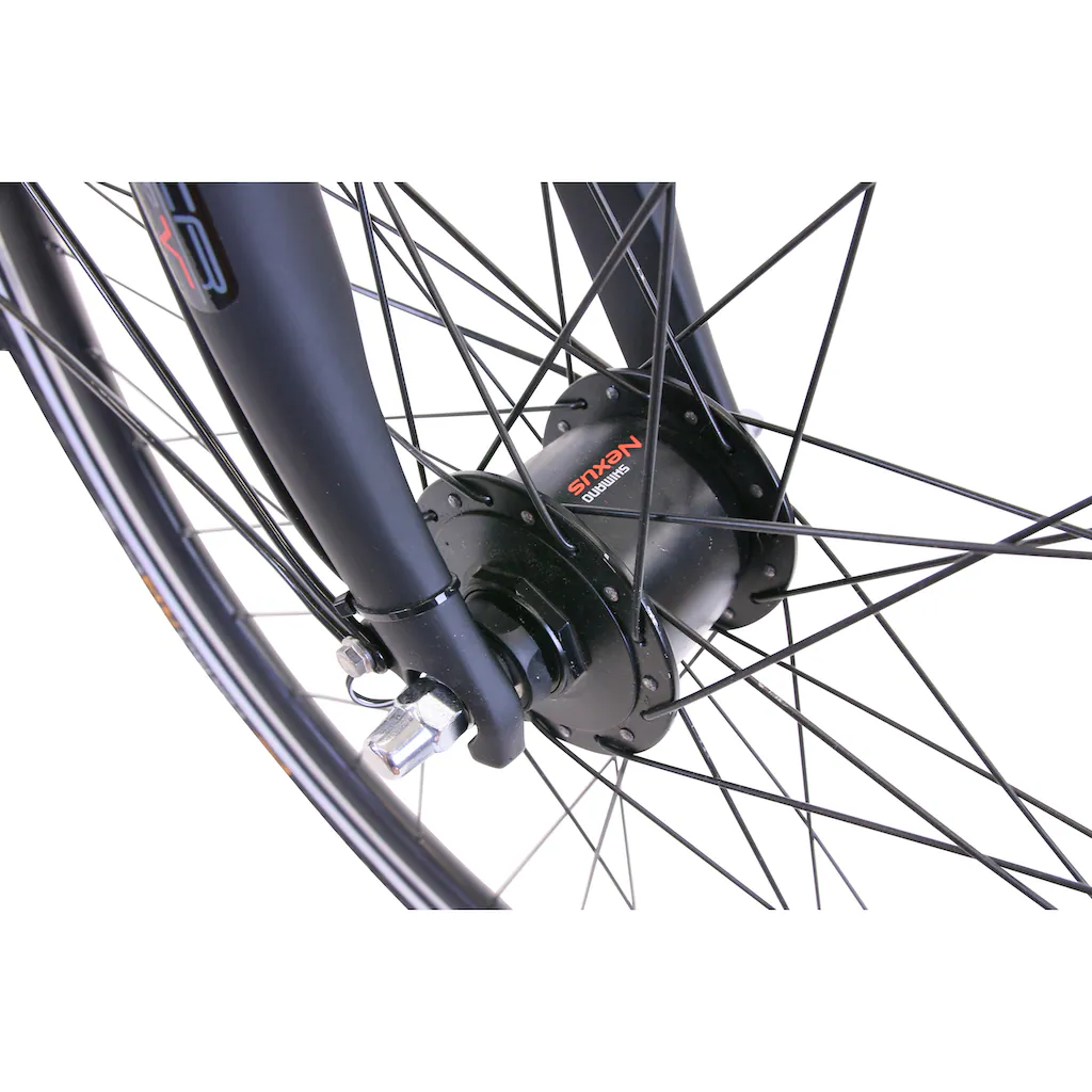 HAWK Bikes Trekkingrad »HAWK Trekking Gent Premium Plus Black« 24 Gang microSHIFT auf Rechnung Saisonale Angebote