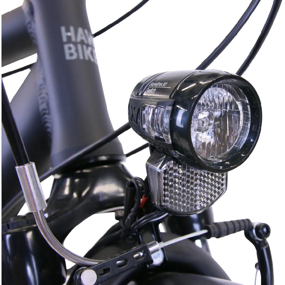 HAWK Bikes Trekkingrad »HAWK Trekking Gent Premium Plus Black« 24 Gang microSHIFT auf Rechnung Saisonale Angebote