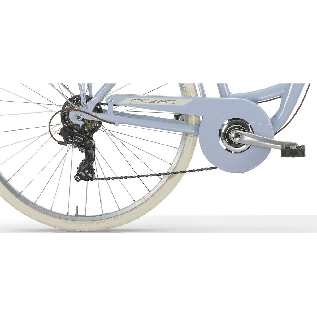 MBM Cityrad »NEW Primavera« 6 Gang Shimano TY300 Schaltwerk Kettenschaltung für Damen Kettenschaltung Tägliche Deals