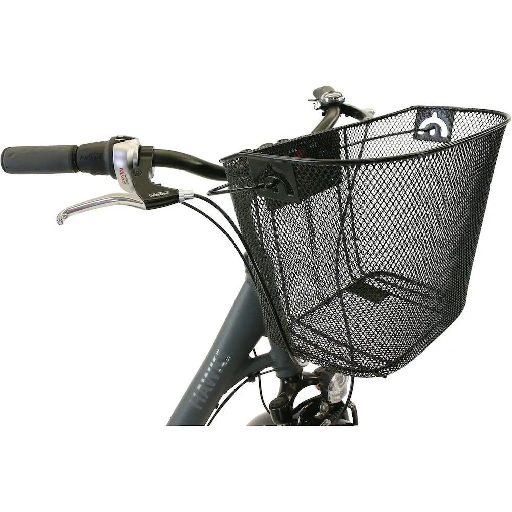 HAWK Bikes Cityrad »City Wave Deluxe Plus Grey« 7 Gang Shimano Nexus Schaltwerk für Damen und Herren Kostenlose Rückgabe