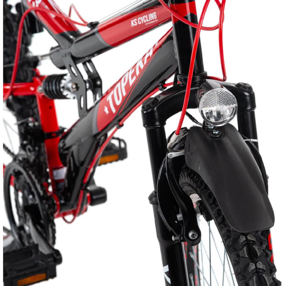 KS Cycling Mountainbike »Topeka« 21 Gang Shimano Tourney Schaltwerk Kettenschaltung für Damen und Herren Kettenschaltung Letzte 2 Tage