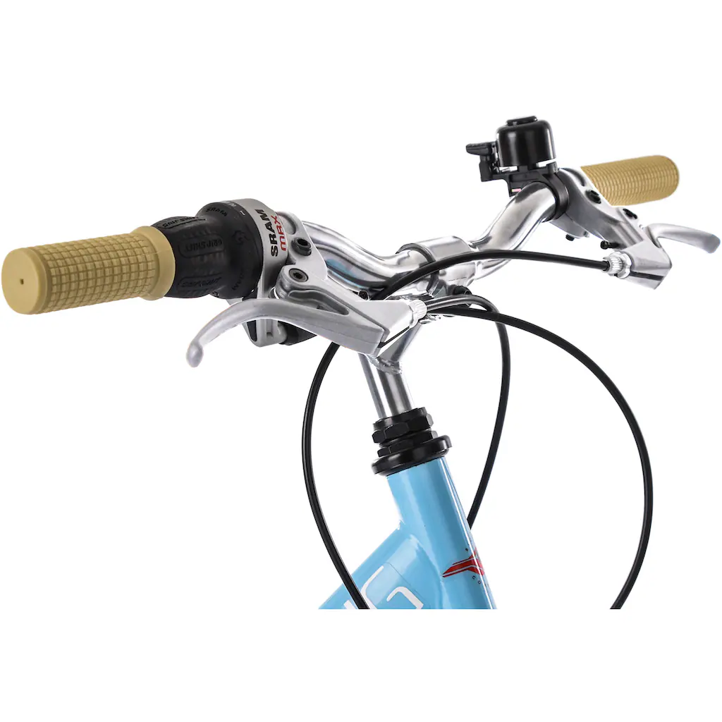 KS Cycling Jugendfahrrad »Toscana« 6 Gang Shimano Tourney Schaltwerk Kettenschaltung für Damen und Herren Kettenschaltung Fabrikladen