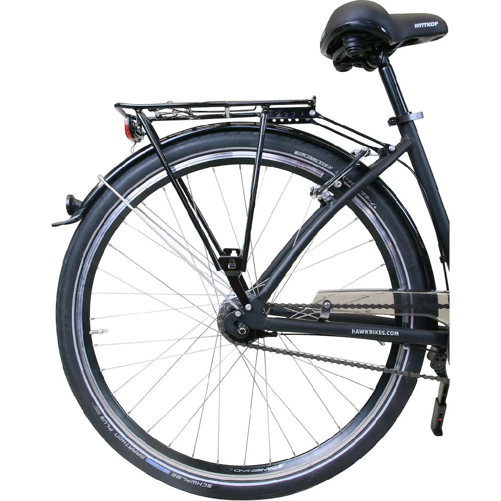 HAWK Bikes Cityrad »City Wave Easy Black« 7 Gang Shimano Nexus Schaltwerk für Damen und Herren auf Rechnung online kaufen Blitzverkäufe