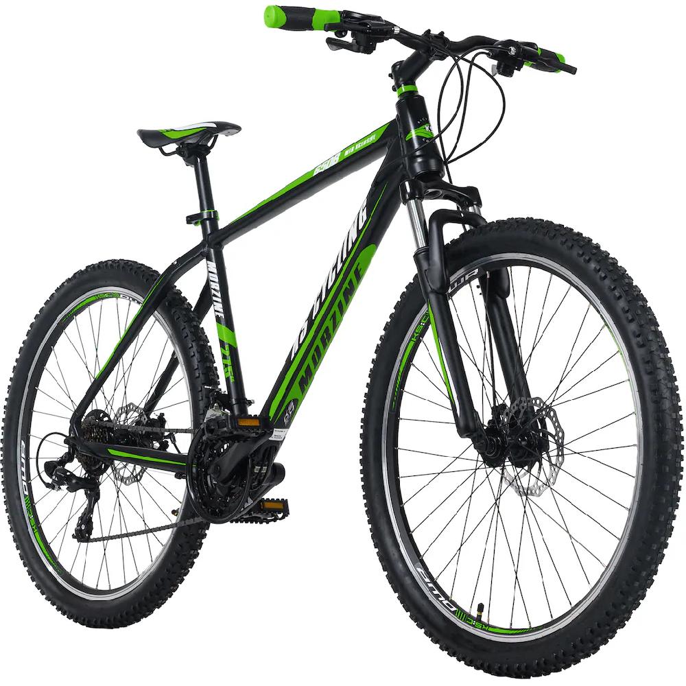 KS Cycling Mountainbike »Morzine« 21 Gang Shimano Tourney Schaltwerk Kettenschaltung für Herren Kettenschaltung auf Rechnung online bestellen Günstig kaufen