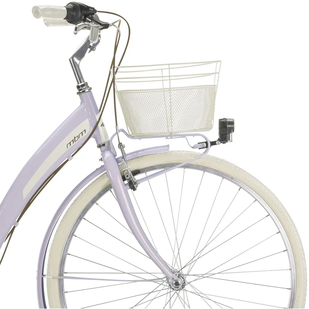 MBM Cityrad »NEW Primavera« 6 Gang Shimano TY300 Schaltwerk Kettenschaltung für Damen Kettenschaltung auf Rechnung bestellen Flash Sale