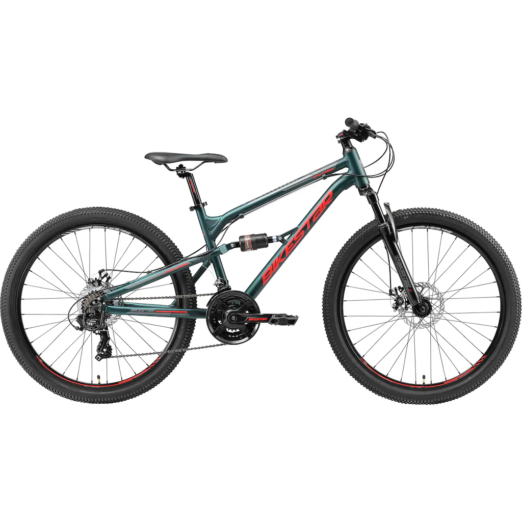 Bikestar Mountainbike 21 Gang Shimano RD-TY300 Schaltwerk Kettenschaltung für Damen und Herren Kettenschaltung auf Rechnung online bestellen Online Shopping