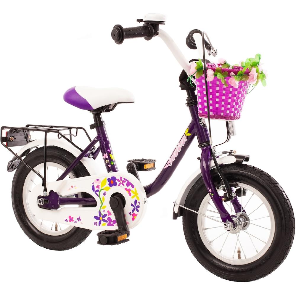 Bachtenkirch Kinderfahrrad »"Jee Bee" lila« 1 Gang ohne Schaltung Saisonschlussverkauf