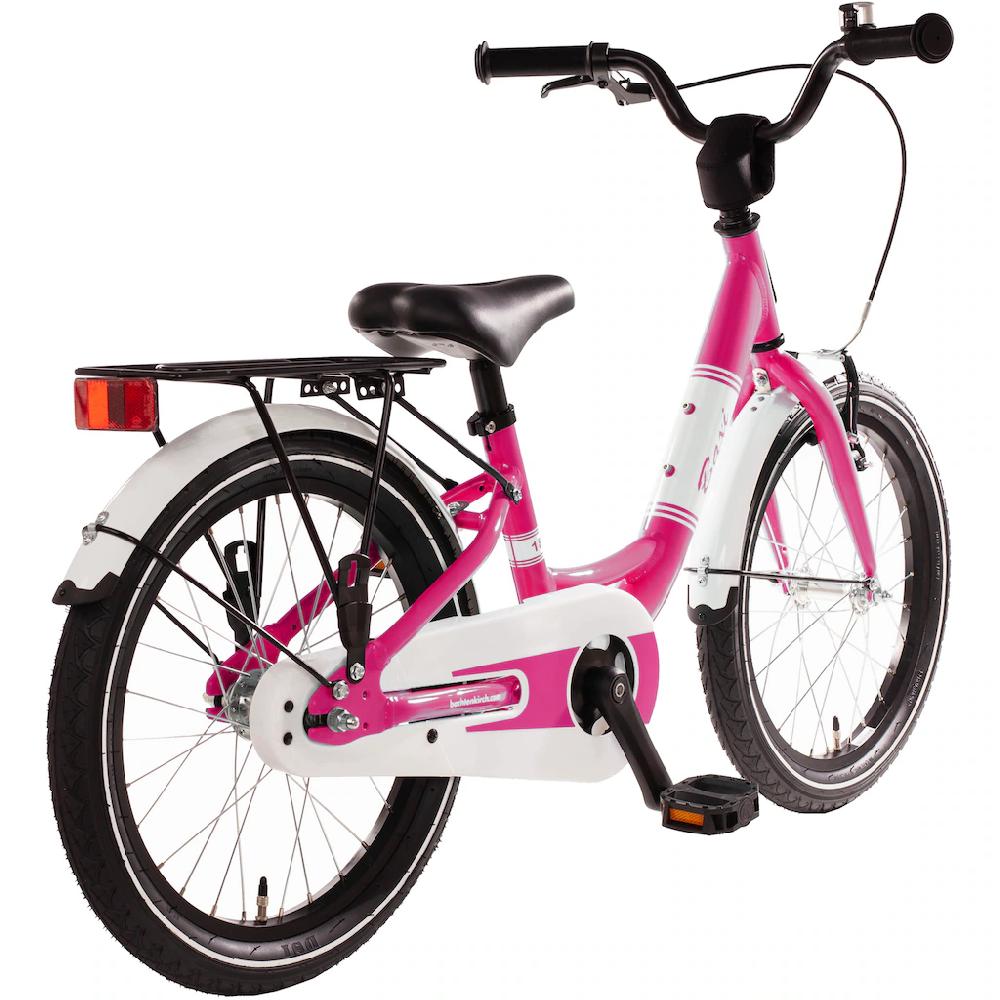 Bachtenkirch Kinderfahrrad »18" Baxi - pink« 1 Gang ohne Schaltung (Packung) Alu Kinderfahrrad mit Vollausstattung erhältlich in 14/16/18 Zoll auf Rechnung online bestellen Black Friday