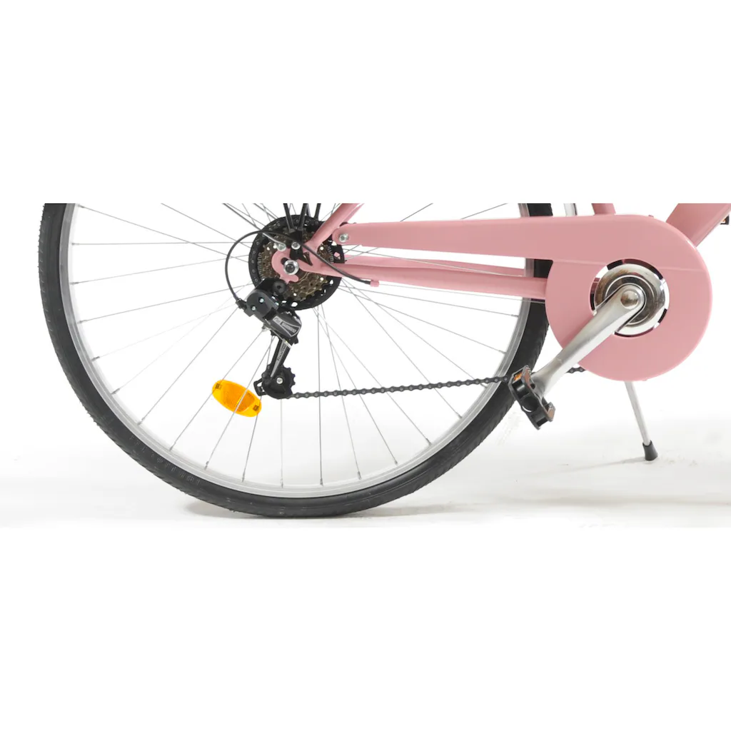 VENICE - I love Italy Cityrad »Citybike 605 Lady« 6 Gang Kettenschaltung für Damen Kettenschaltung auf Rechnung Vatertagsangebot