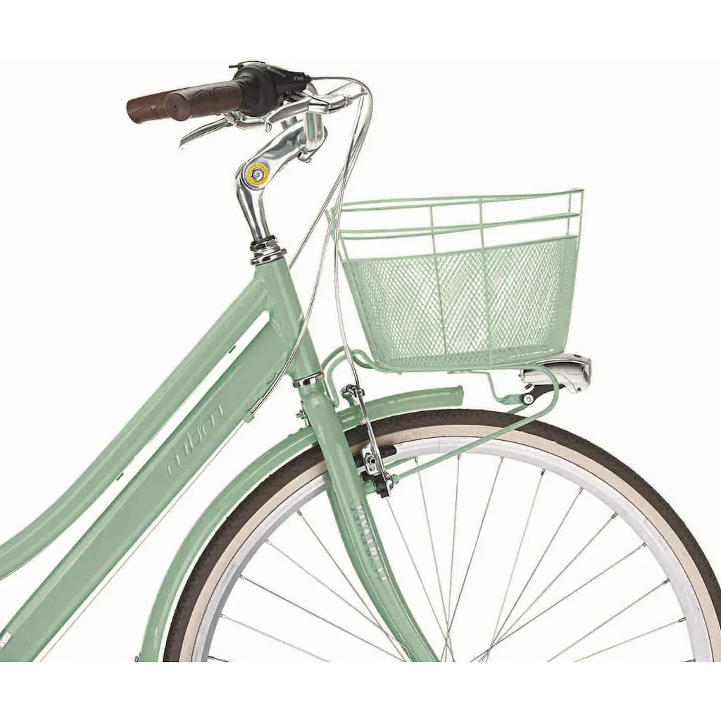 MBM Trekkingrad »New Boulevard« 18 Gang Shimano TY300 Schaltwerk Kettenschaltung für Damen Kettenschaltung auf Rechnung online bestellen Räumungsverkauf
