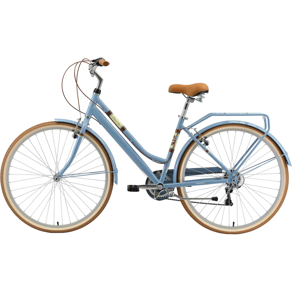 Bikestar Cityrad 7 Gang Shimano RD-TY21 Schaltwerk Kettenschaltung für Damen Kettenschaltung auf Rechnung kaufen Wochenangebot