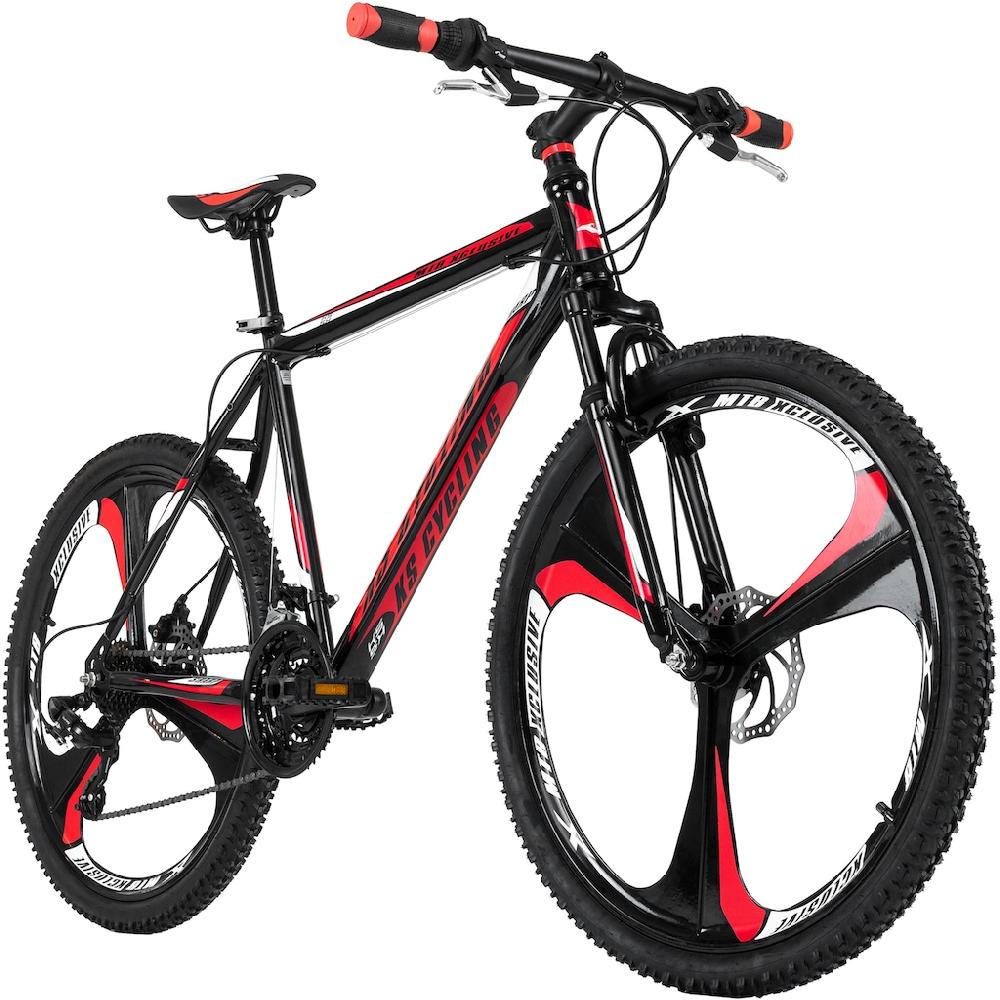 KS Cycling Mountainbike »Sharp« 21 Gang Shimano Tourney Schaltwerk Kettenschaltung für Damen und Herren Kettenschaltung Kostenlose Rückgabe
