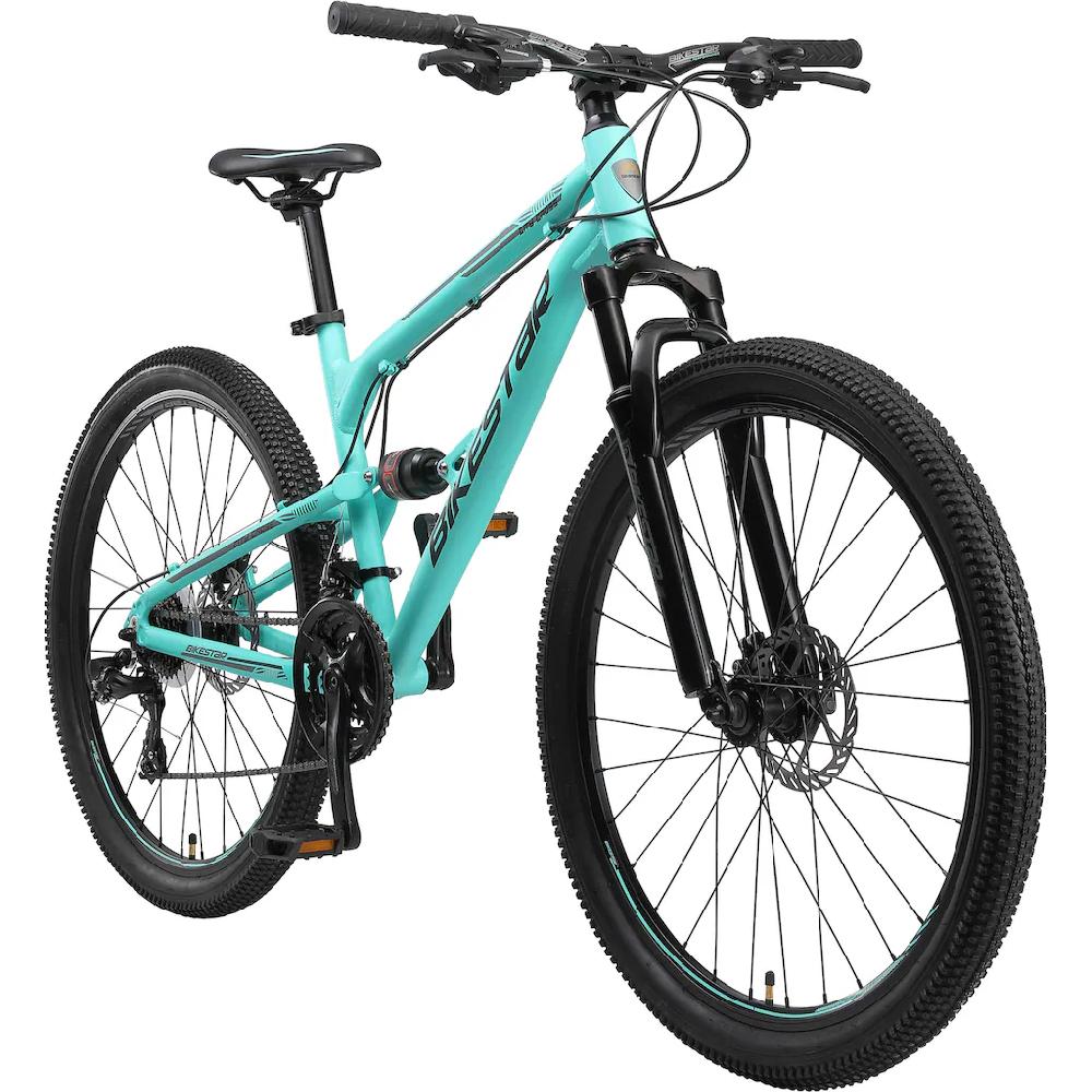 Bikestar Mountainbike 21 Gang Shimano RD-TY300 Schaltwerk Kettenschaltung für Damen und Herren Kettenschaltung Letzte 3 Tage
