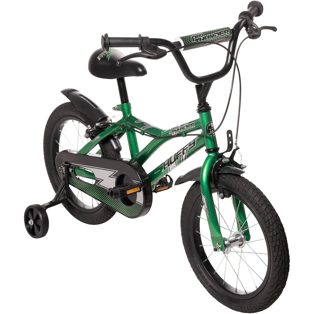 Huffy Kinderfahrrad »Pro Thunder 16-Zoll Fahrrad Grün« auf Rechnung online bestellen Sonderangebot der Fabrik