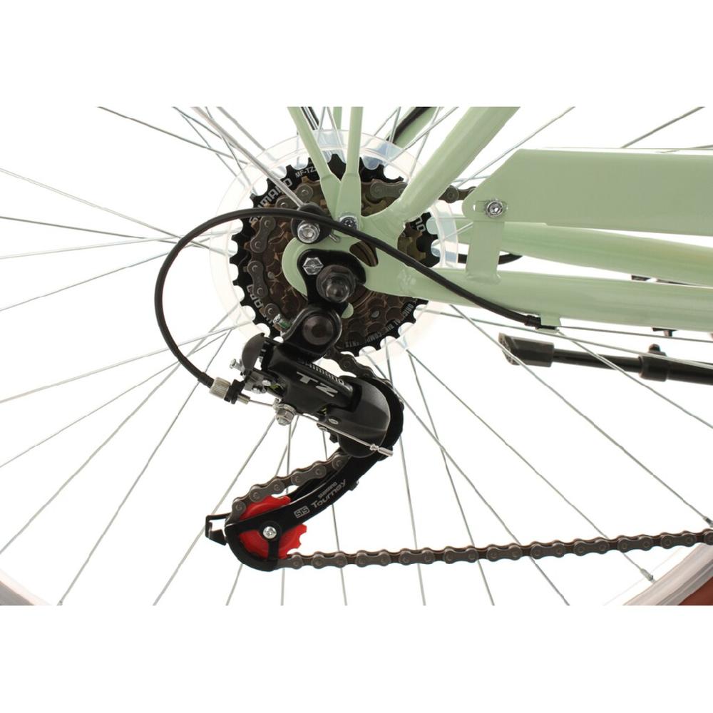 KS Cycling Cityrad »Eden« 6 Gang Shimano Tourney RD-TZ 50 Schaltwerk Kettenschaltung für Damen und Herren Kettenschaltung auf Rechnung Sonderangebot