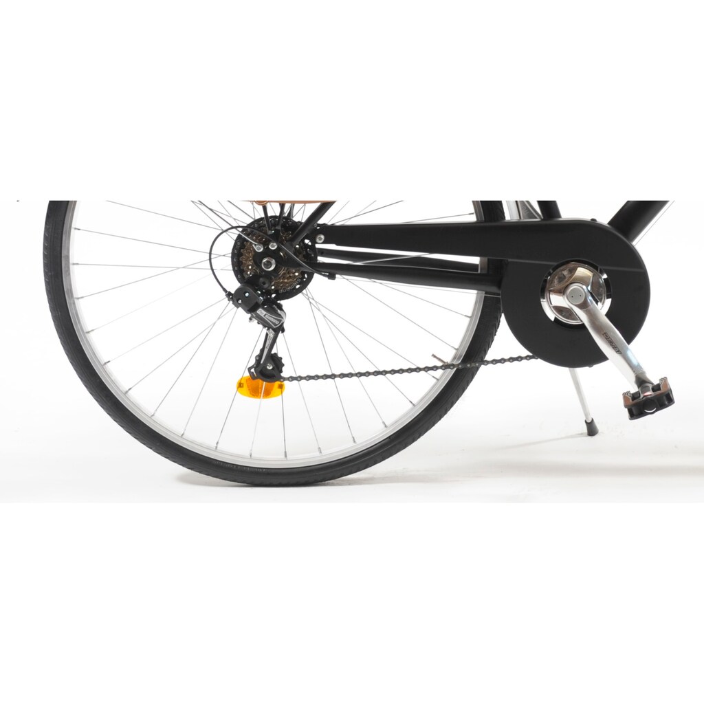 VENICE - I love Italy Cityrad »Citybike 605 Lady« 6 Gang Kettenschaltung für Damen Kettenschaltung auf Rechnung bestellen Preisnachlass