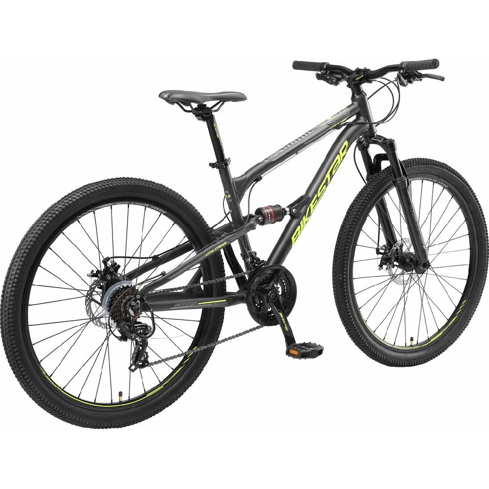 Bikestar Mountainbike 21 Gang Shimano RD-TY300 Schaltwerk Kettenschaltung für Damen und Herren Kettenschaltung auf Raten Clearance-Verkauf