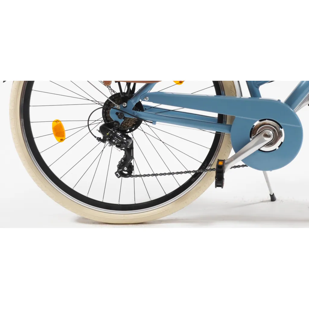 VENICE - I love Italy Cityrad »Citybike 605 Alu Lady« 6 Gang Kettenschaltung für Damen Kettenschaltung Kostenloser Versand international