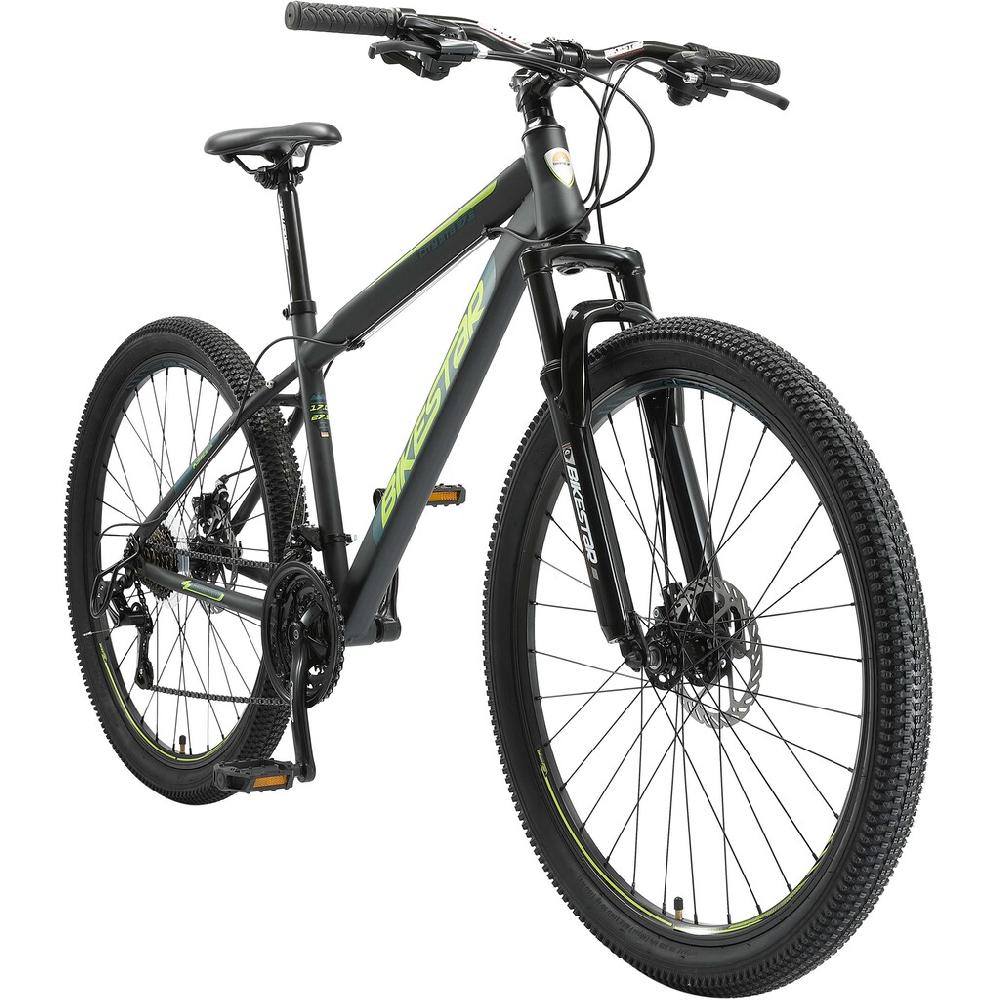 Bikestar Mountainbike 21 Gang Shimano RD-TY300 Schaltwerk Kettenschaltung für Damen und Herren Kettenschaltung zollfrei