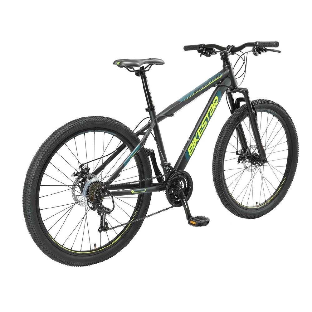 Bikestar Mountainbike 21 Gang Shimano RD-TY300 Schaltwerk Kettenschaltung für Damen und Herren Kettenschaltung zollfrei