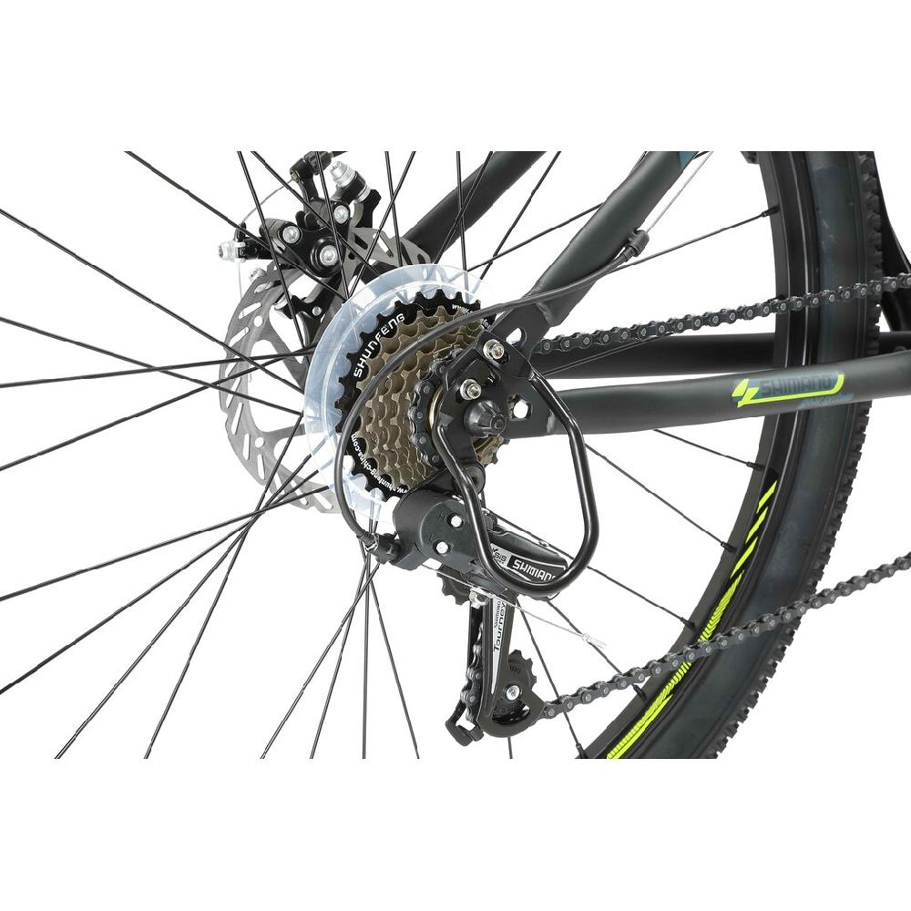 Bikestar Mountainbike 21 Gang Shimano RD-TY300 Schaltwerk Kettenschaltung für Damen und Herren Kettenschaltung zollfrei