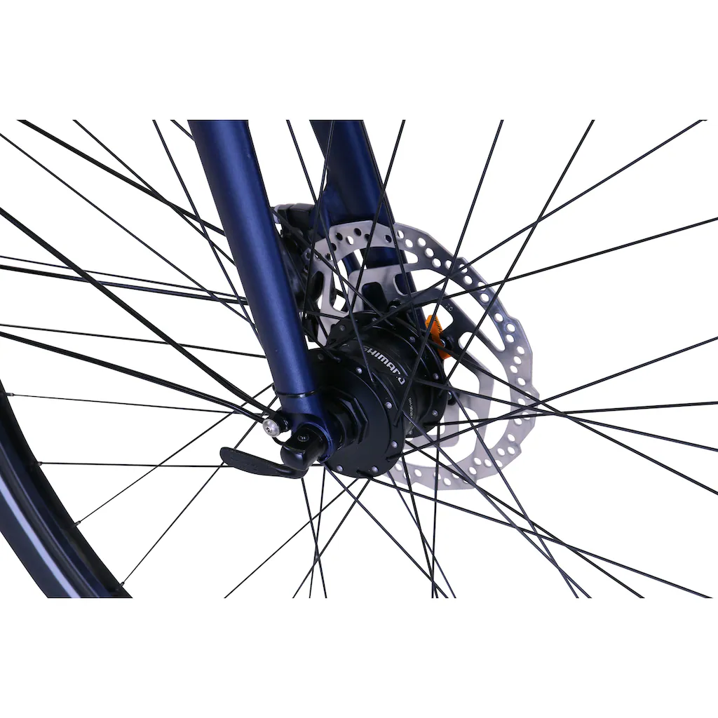 HAWK Bikes Trekkingrad »Trekking Gent Super Deluxe Ocean Blue« 8 Gang Shimano Nexus Schaltwerk für Herren auf Rechnung bestellen Schlussverkauf