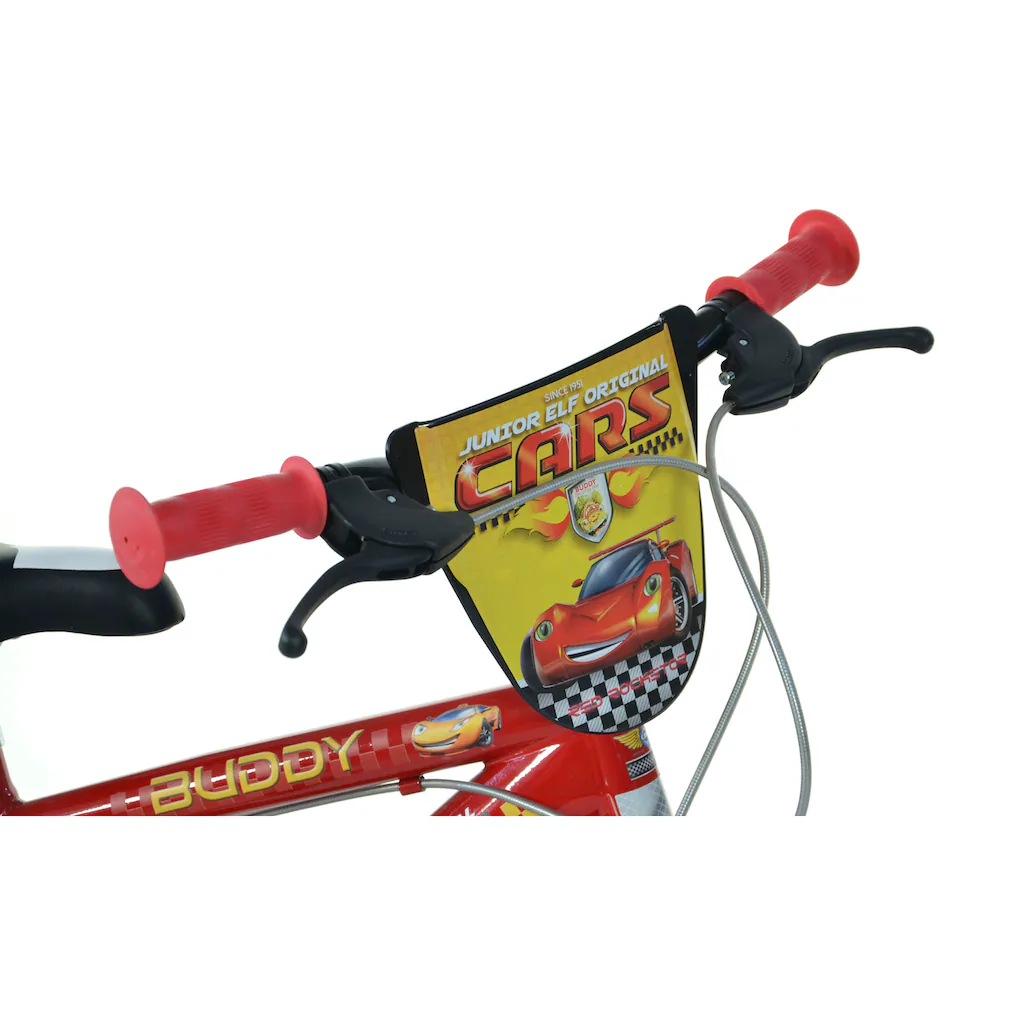 Dino Kinderfahrrad »Cars Buddy« 1 Gang mit Stützrädern Trinkflasche und Frontschild Fabrikverkauf