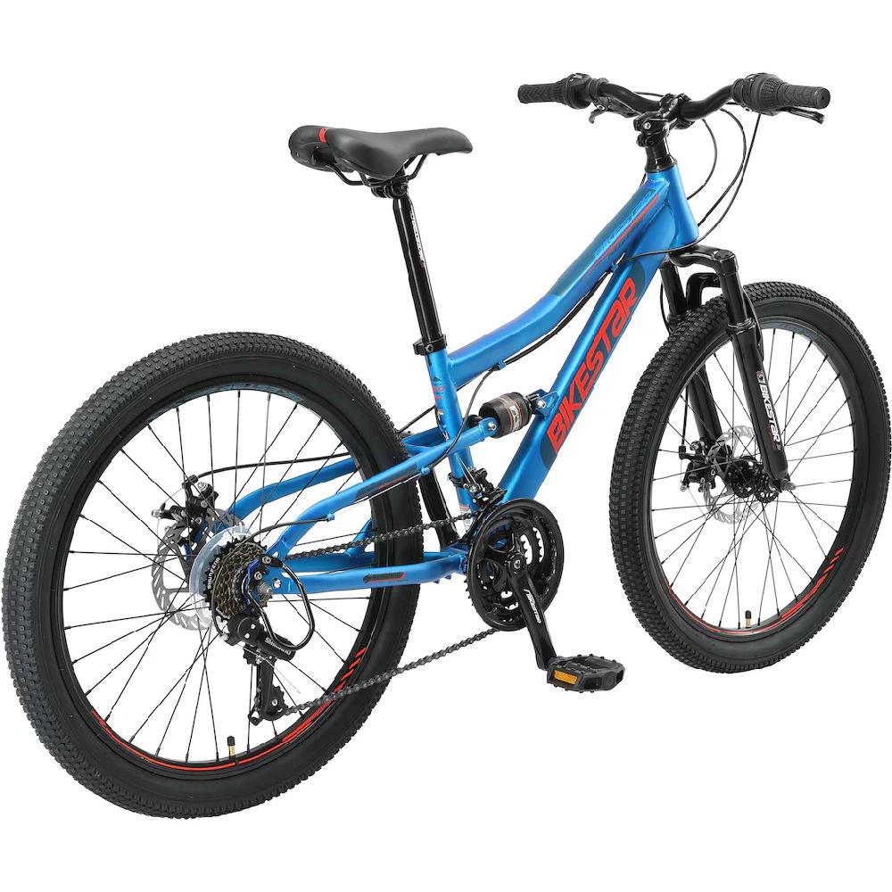 Bikestar Jugendfahrrad 21 Gang Shimano RD-TY21 Schaltwerk Kettenschaltung auf Raten Muttertagsangebot