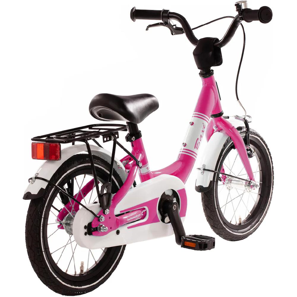 Bachtenkirch Kinderfahrrad »14" Baxi - pink« 1 Gang ohne Schaltung (Packung) Alu Kinderfahrrad mit Vollausstattung erhältlich in 14/16/18 Zoll auf Rechnung Große Rabatte